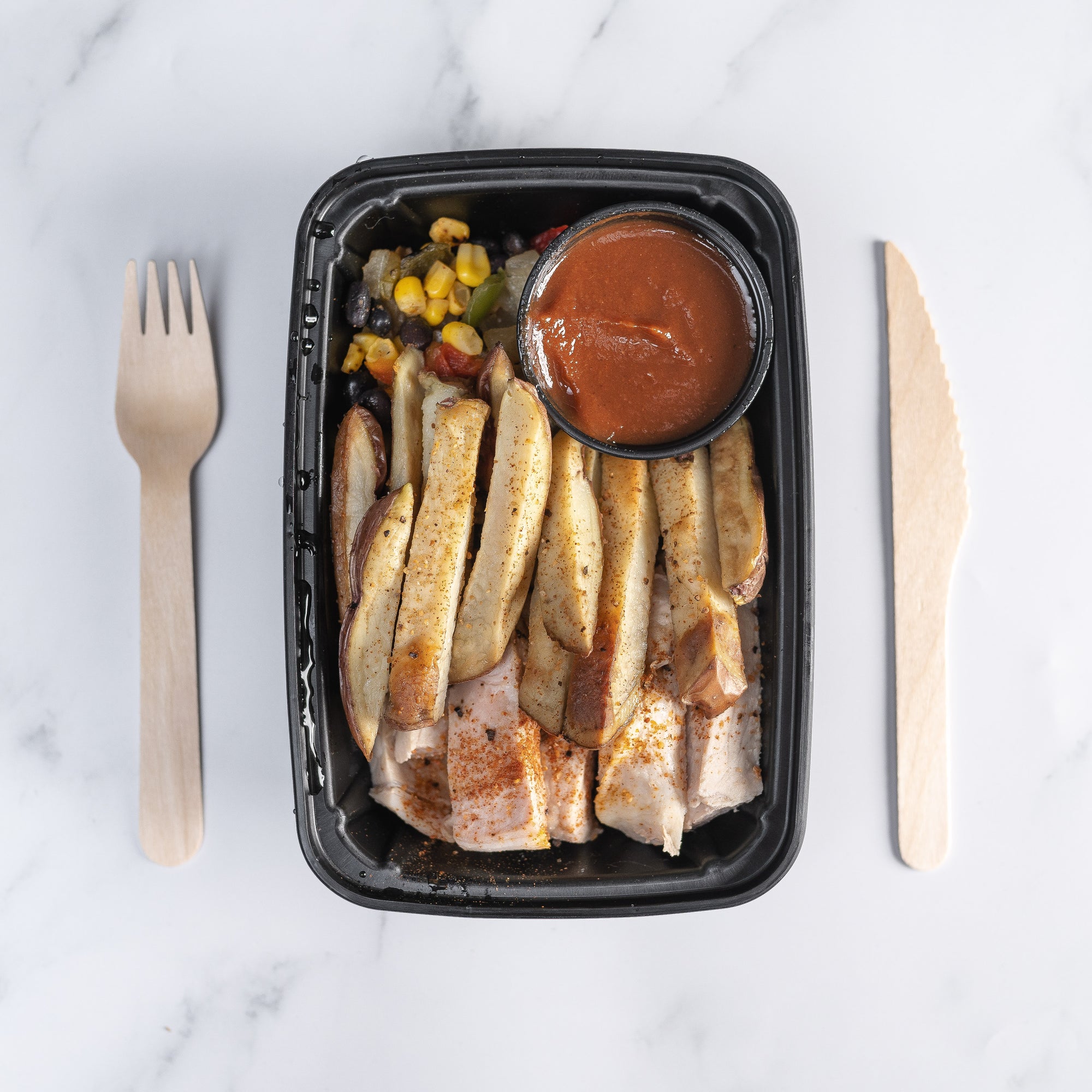 New Meal Spotlight: Cajun Pork Chops & Red Potato Fries
