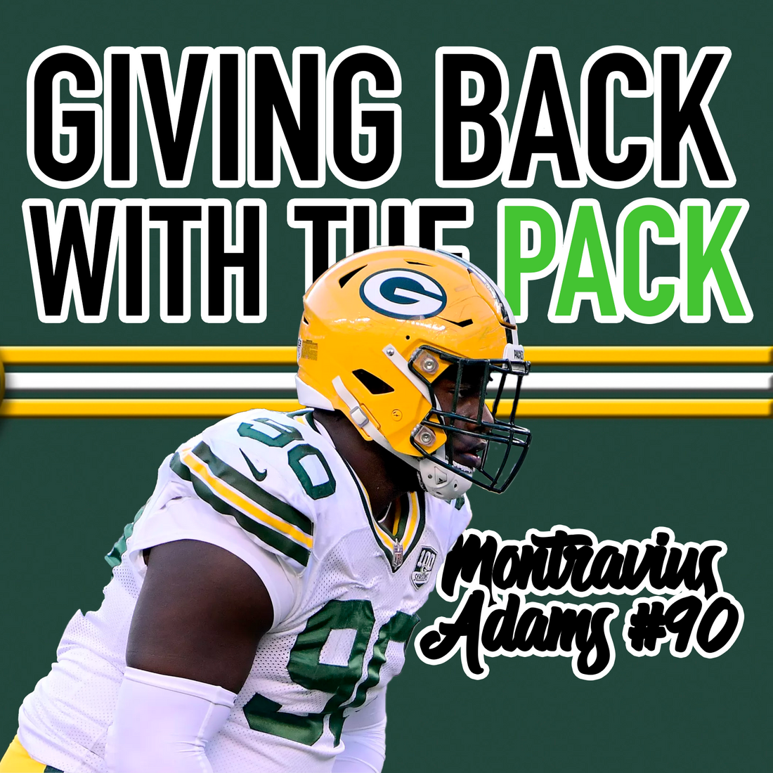 Giving Back with Montravius Adams of the Green Bay Packers