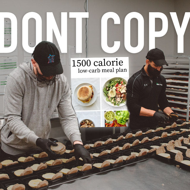 Why shouldn't you copy someone else's meal plan!